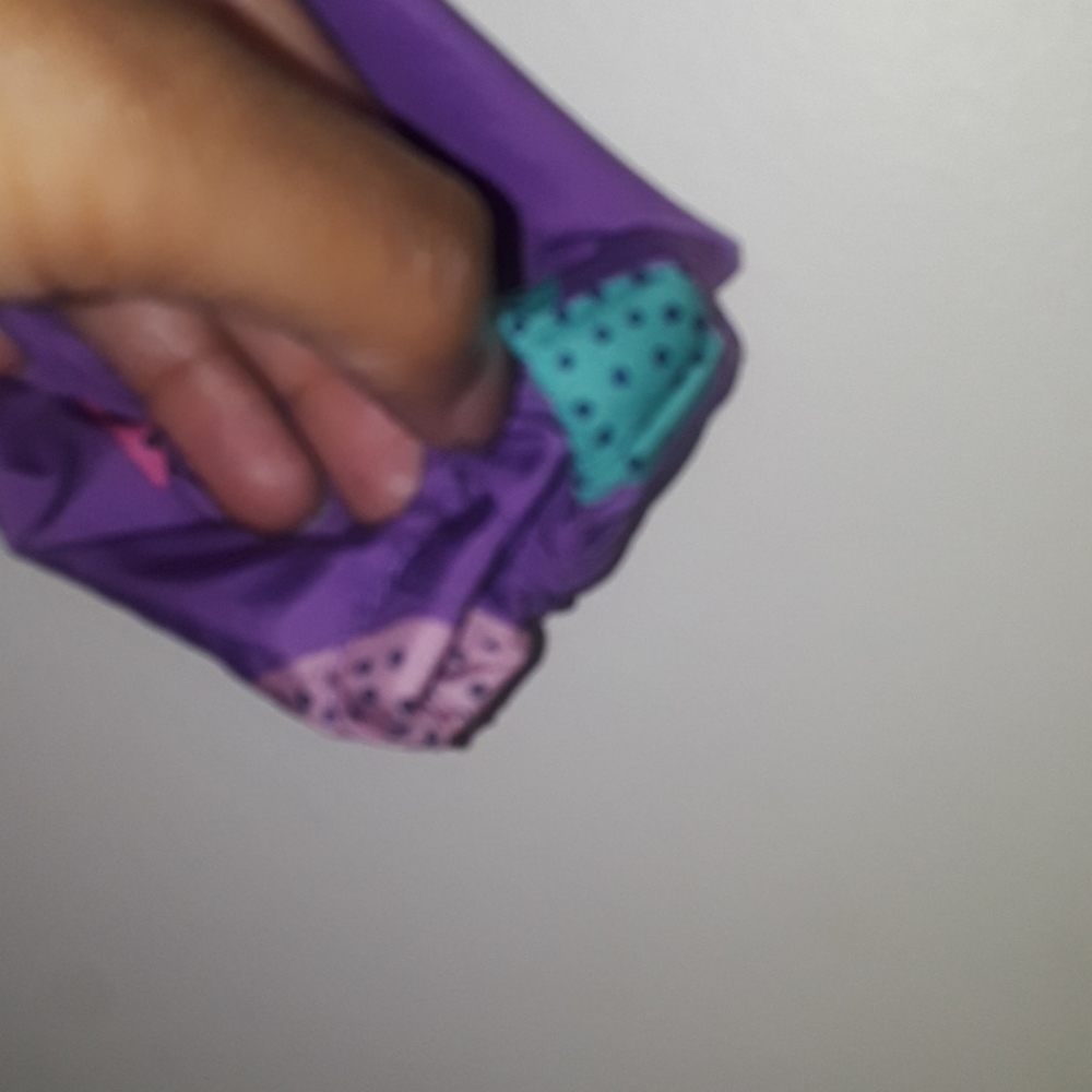 Cat & Jack 18M Purple & colorful heart polkaJacket - Picture 4 of 13